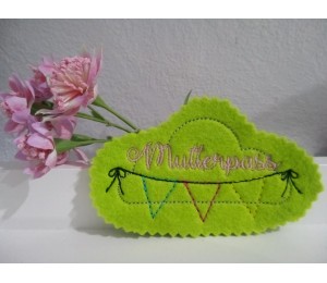 Stickserie - Mutterpass Motive Vol. 2 inkl. Mukipass Schriftzug